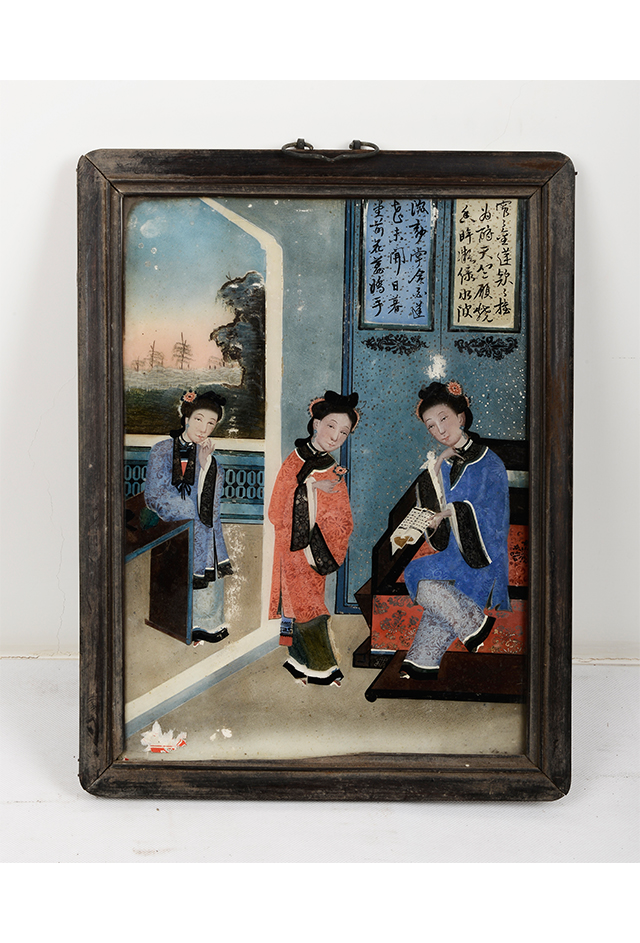 清油画挂镜